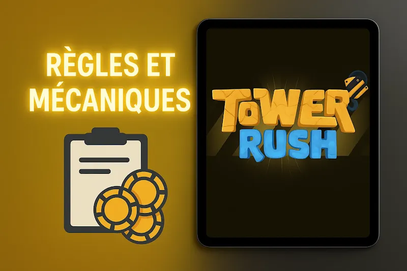 Règles et mécaniques du jeu Tower Rush expliquées