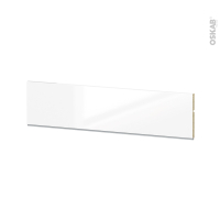 Plinthe N°100 - Blanc brillant - L220 x H15 x P1,3 cm