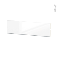Plinthe N°101 - Blanc brillant - L220 x H17 x P1,3 cm