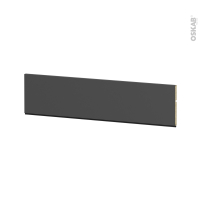 Plinthe N°100 - Gris mat - L220 x H15 x P1,3 cm