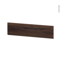 Plinthe N°100 - Noyer - L220 x H15 x P1,3 cm