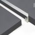 #Profil jonction d'angle alu Plan de travail <br />38mm, Bord droit, PLANEKO 