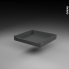 #Tiroir à l'anglaise pour meuble de cuisine <br />Freiné/sortie totale, L60 x H9 x P50 cm, SOKLEO 